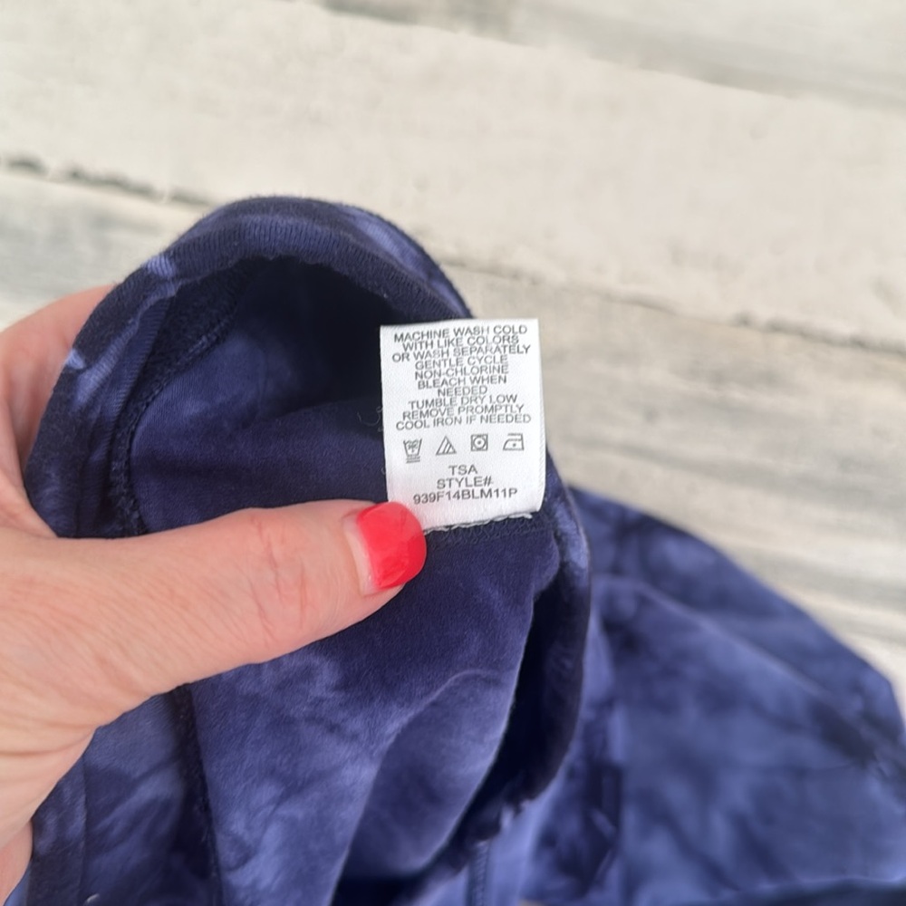 BLOOM Navy Tie Dye Leggings - Size Small - Picture 10 of 13